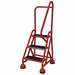 D5255 Rolling Ladder Hndrl Platfm 27 In H