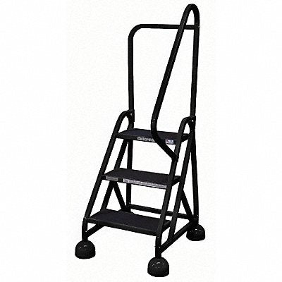 D5255 Rolling Ladder Hndrl Platfm 27 In H