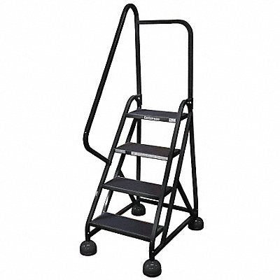 D5252 Rolling Ladder Hndrl Platfm 36 In H