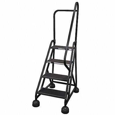 D5256 Rolling Ladder Hndrl Platfm 36 In H