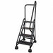 D5256 Rolling Ladder Hndrl Platfm 36 In H