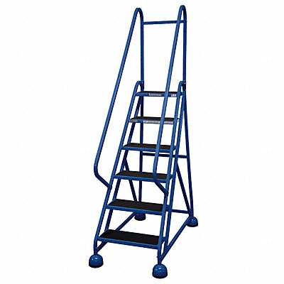 D5248 Rolling Ladder Hndrl Platfm 54 In H