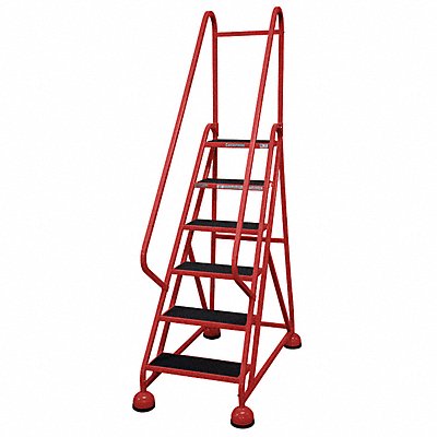 D5248 Rolling Ladder Hndrl Platfm 54 In H