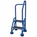 D5254 Rolling Ladder Hndrl Platfm 18 In H