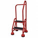 D5254 Rolling Ladder Hndrl Platfm 18 In H