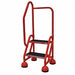 D5269 Rolling Ladder Hndrl Platfm 18 In H