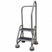 D5274 Rolling Ladder Hndrl Platfm 18 In H