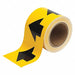 D3614 Pipe Marking Tape Yllw 4in W 90ft Roll L