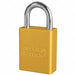 Lockout Padlock KA Yellow 1-7/8 H PK6