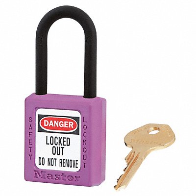 Lockout Padlock KD Purple 1-3/4 H