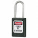 D7355 Lockout Padlock KA Black 1-7/8 H PK6