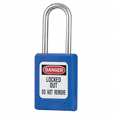 D5337 Lockout Padlock KD Blue 1-7/8 H