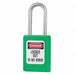 D5337 Lockout Padlock KD Green 1-7/8 H