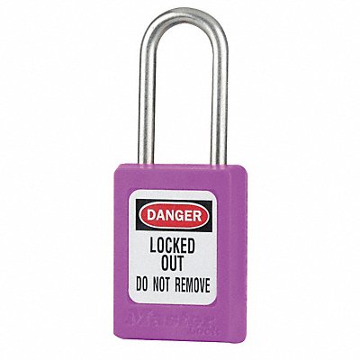 G6057 Lockout Padlock KD Purple 1-13/16 H