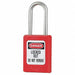 D5338 Lockout Padlock KA Red 1-7/8 H PK3