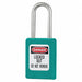 G6057 Lockout Padlock KD Teal 1-13/16 H