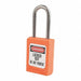 Lockout Padlock KA Orange 1-13/16 H PK12