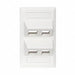 Wall Plate 4 Port