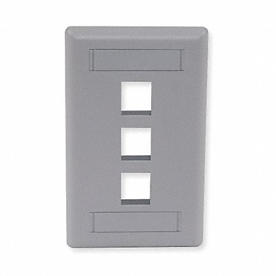 Wall Plate 3 Port