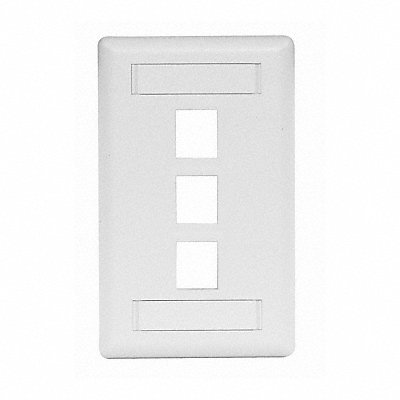 Wall Plate 3 Port