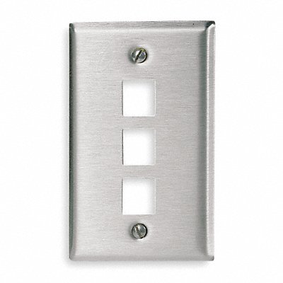 Wall Plate 3 Port