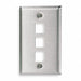 Wall Plate 3 Port