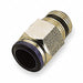 Male Connect 1/4 In Tube/UNF Brass PK10