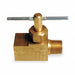 Needle Valve Straight Brass 1/8 In.