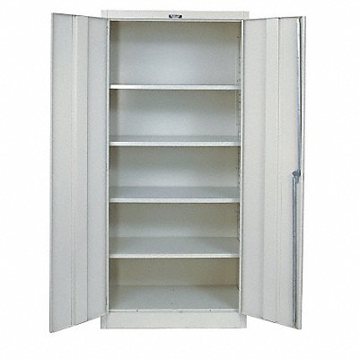 K3861 Storage Cabinet 78 x36 x24 Tan 4Shlv