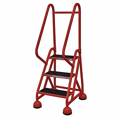 D5265 Rolling Ladder Hndrl Platfm 27 In H