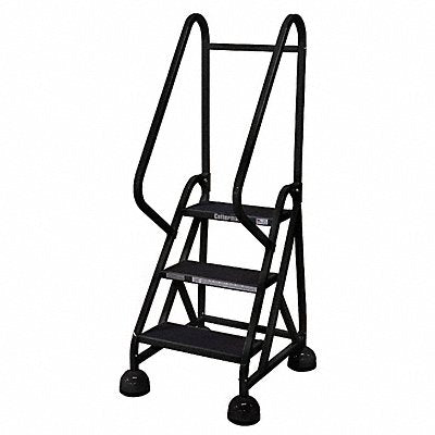 D5265 Rolling Ladder Hndrl Platfm 27 In H