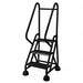 D5265 Rolling Ladder Hndrl Platfm 27 In H