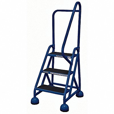 D5275 Rolling Ladder Hndrl Platfm 27 In H