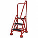 D5275 Rolling Ladder Hndrl Platfm 27 In H