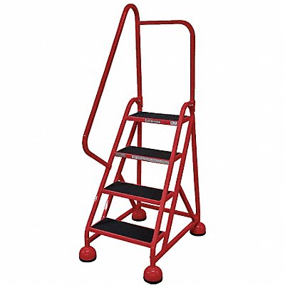 D5272 Rolling Ladder Hndrl Platfm 36 In H