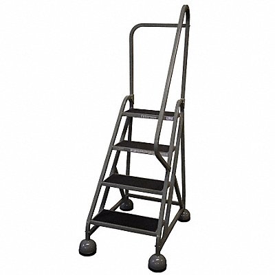 D5276 Rolling Ladder Hndrl Platfm 36 In H