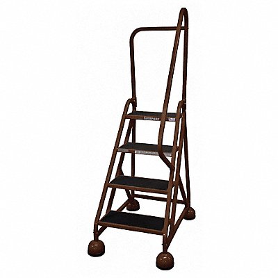 D5276 Rolling Ladder Hndrl Platfm 36 In H