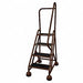 D5276 Rolling Ladder Hndrl Platfm 36 In H