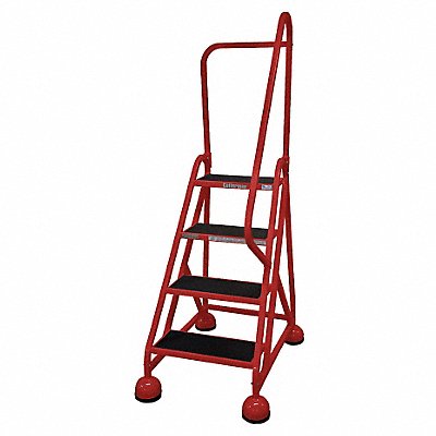 D5276 Rolling Ladder Hndrl Platfm 36 In H