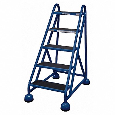 D5263 Rolling Ladder Welded Platform 45In H