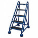 D5263 Rolling Ladder Welded Platform 45In H