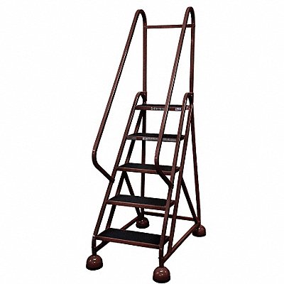 D5267 Rolling Ladder Hndrl Platfm 45 In H