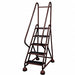 D5267 Rolling Ladder Hndrl Platfm 45 In H