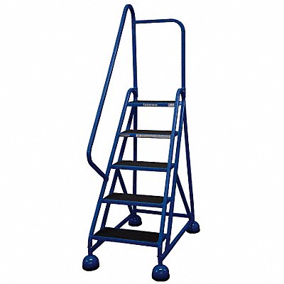 D5273 Rolling Ladder Hndrl Platfm 45 In H