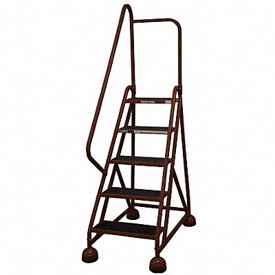 D5273 Rolling Ladder Hndrl Platfm 45 In H