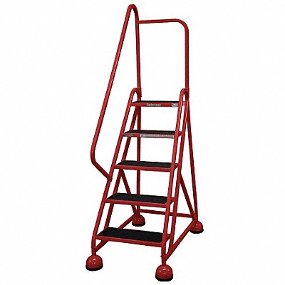 D5273 Rolling Ladder Hndrl Platfm 45 In H