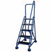 D5277 Rolling Ladder Hndrl Platfm 45 In H