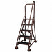 D5277 Rolling Ladder Hndrl Platfm 45 In H