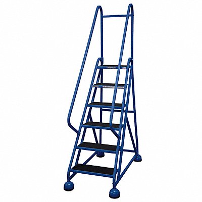 D5268 Rolling Ladder Hndrl Platfm 54 In H