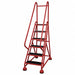 D5268 Rolling Ladder Hndrl Platfm 54 In H